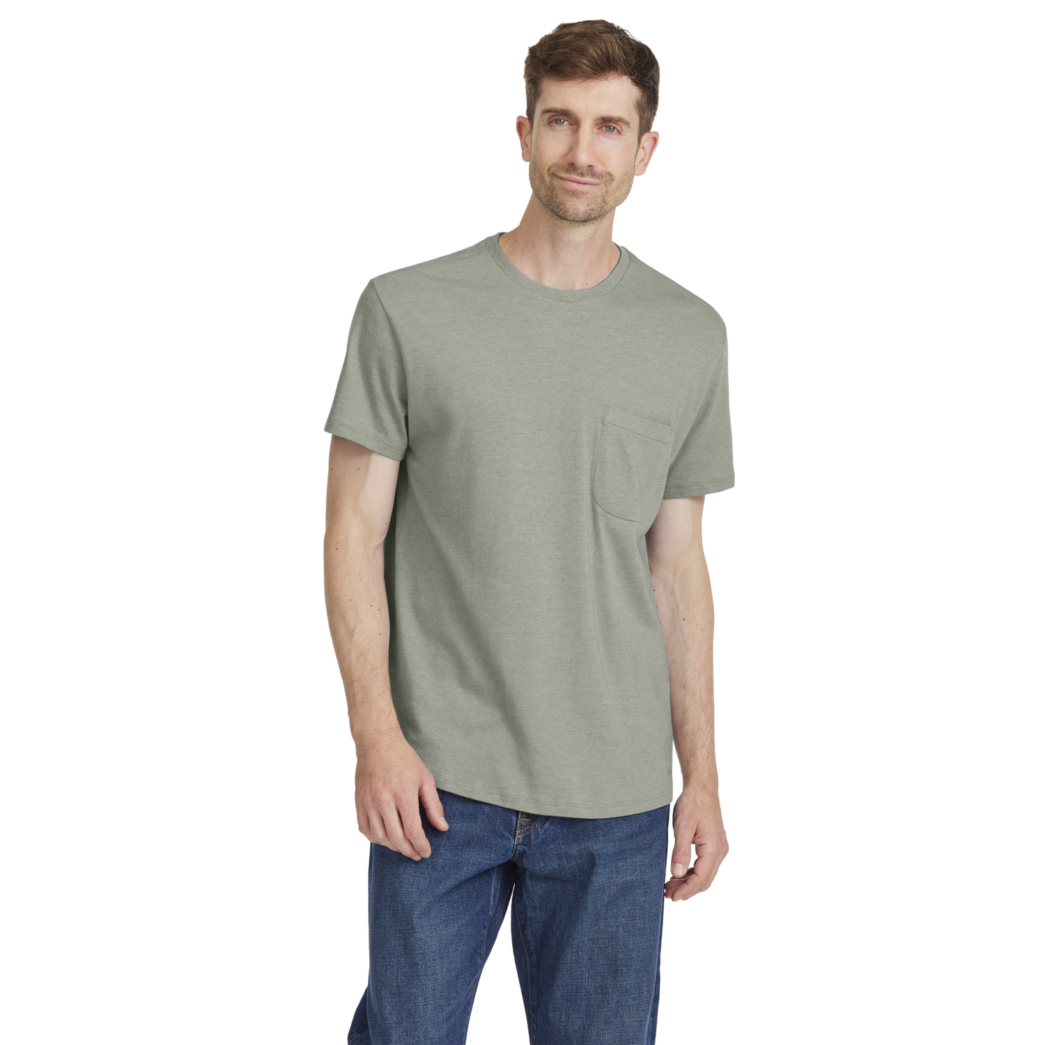 T-shirt Allbirds Merino Tee Small Grøn | A11520M, 0