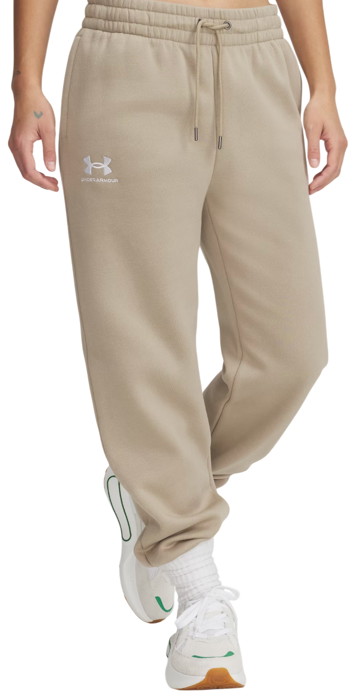 Joggingbukser Under Armour Under Armour Icon Fleece Joggers Beige | 1373034-300