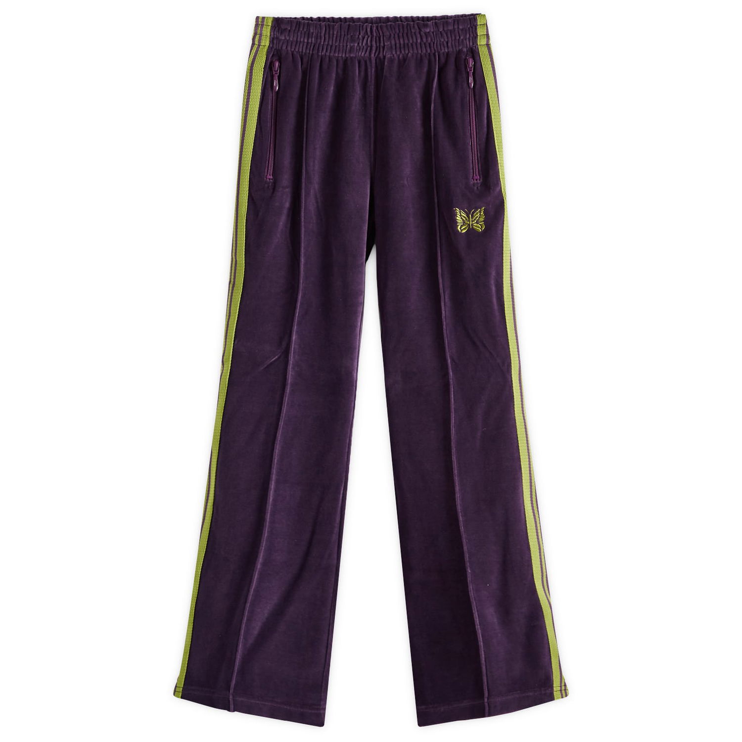Joggingbukser Needles Needles Women's Boot-Cut Track Pants, Size Large Lilla | QV322-A, 0
