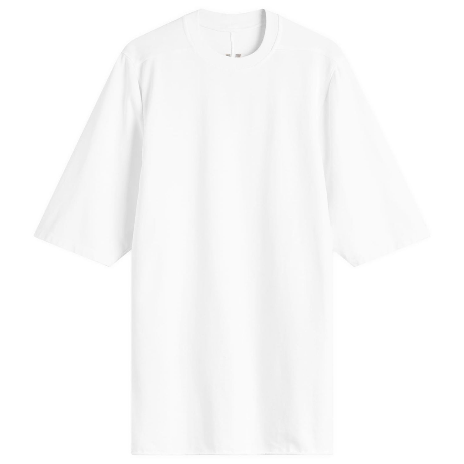 T-shirt Rick Owens Jumbo T-Shirt Hvid | RR02E1274-RIG-11, 0
