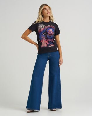 T-shirt Wrangler Lainey Wilson Regular T-Shirt Sort | 112374958:XS, 1