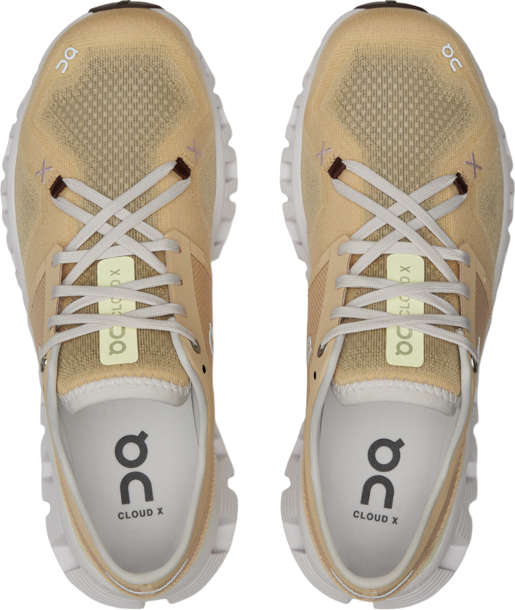 Sneakers og sko On Running Cloud X 3 Beige | 60-97789, 1