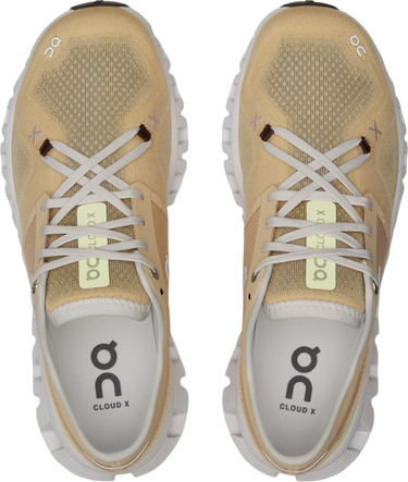 Sneakers og sko On Running Cloud X 3 Beige | 60-97789, 1