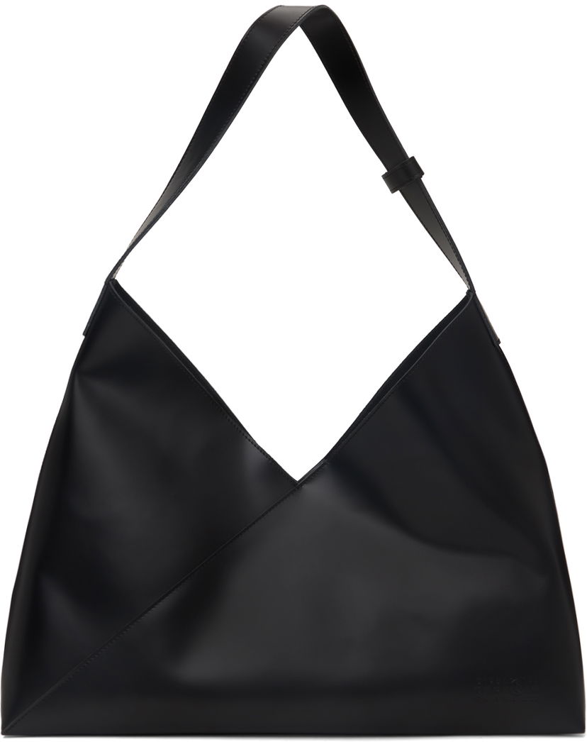 Rygsække og tasker Maison Margiela MM6 Black Fortune Cookie XL Tote Sort | SB6WC0016 P7183