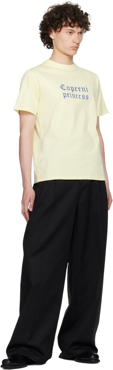 T-shirt Coperni Coperni Princess Slim-Fit T-Shirt Gul | DJS03CRF5017, 3