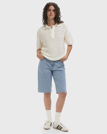 Shorts envii Enbree Straight Denim Shorts Blå | E25200092-CLR000390, 1