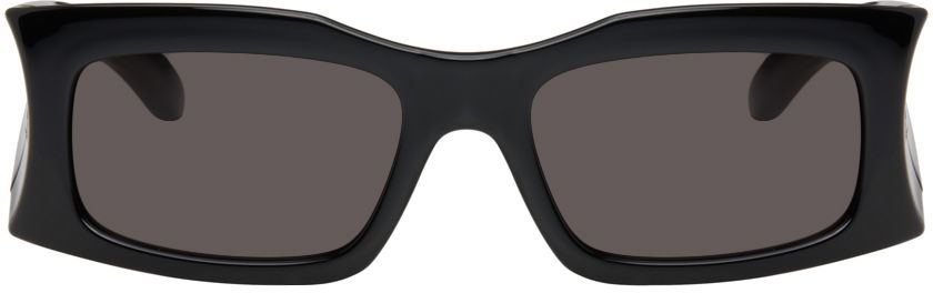 Solbriller Balenciaga Everyday Rectangular Sunglasses Sort | BB0291S, 0