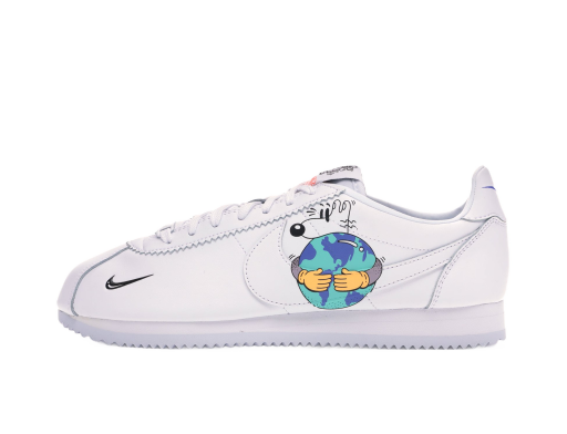 Sneakers og sko Nike Steve Harrington x Cortez Flyleather QS "Earth Day" Hvid | CI5548-100