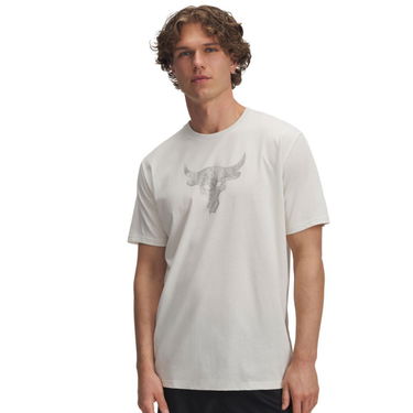 T-shirt Under Armour Project Rock T-Shirt Hvid | 1383191-279, 0