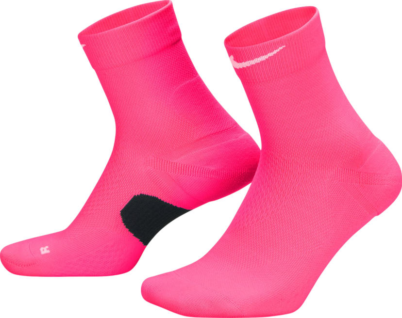 Sokker Nike Fast Midweight Running Socks Lyserød | hv6935-645