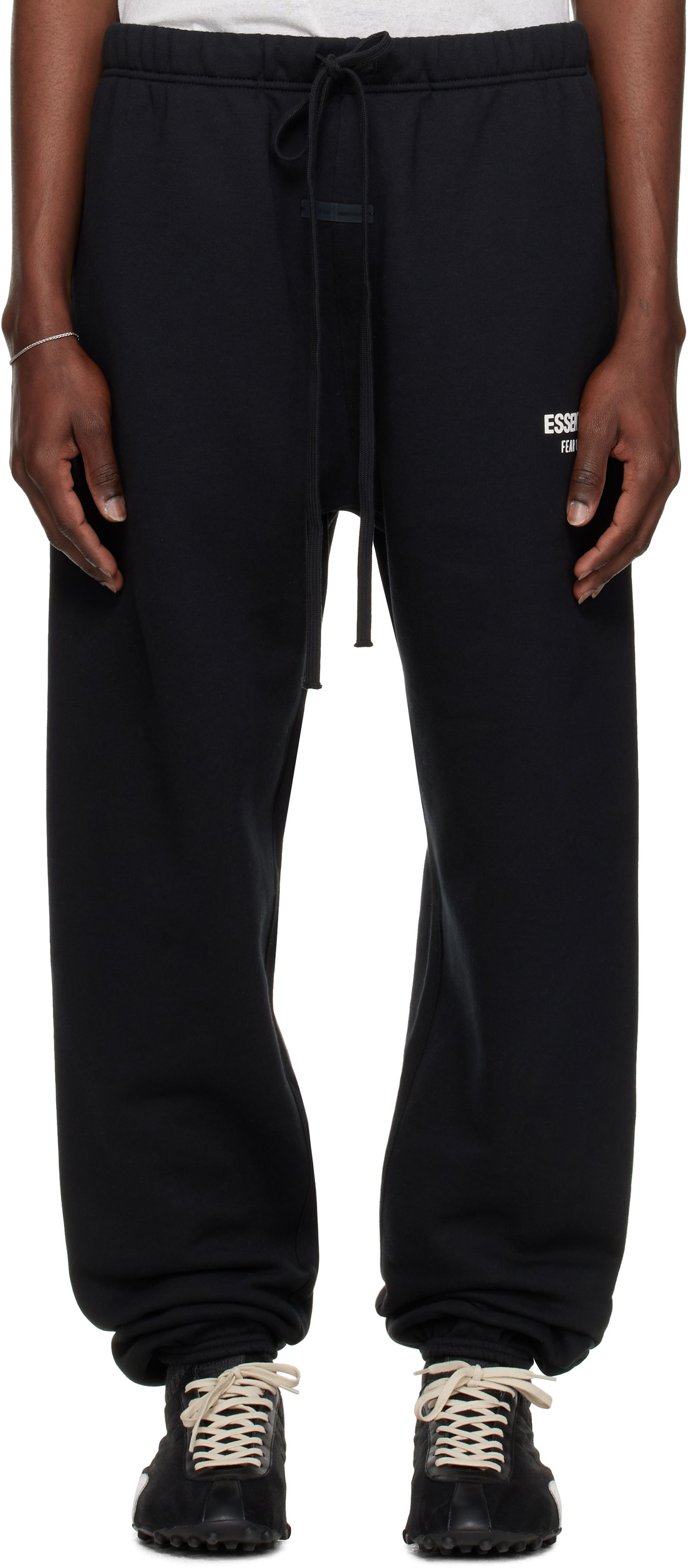 Joggingbukser Fear of God Fear of God ESSENTIALS Classic Sweatpants Sort | 130AS252020F, 0