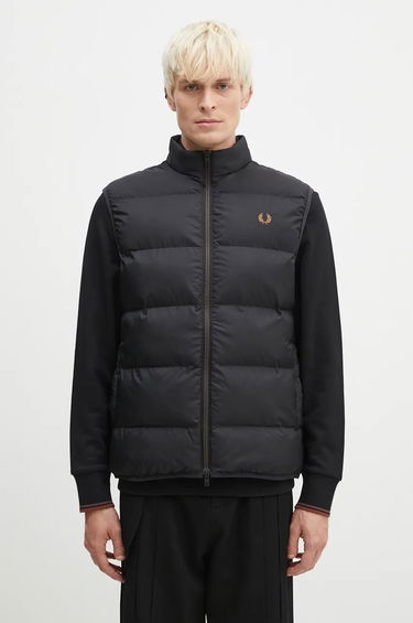 Vest Fred Perry Insulated Gilet Vest Sort | J8522.102, 0