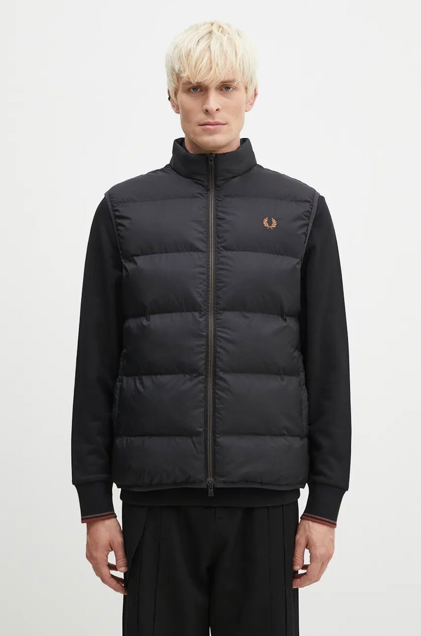 Vest Fred Perry Insulated Gilet Vest Sort | J8522.102
