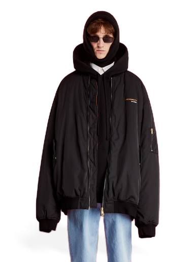 Bomberjakke RAF SIMONS Synchronicity Bomber Jacket Sort | 212-M621A-30060-0099