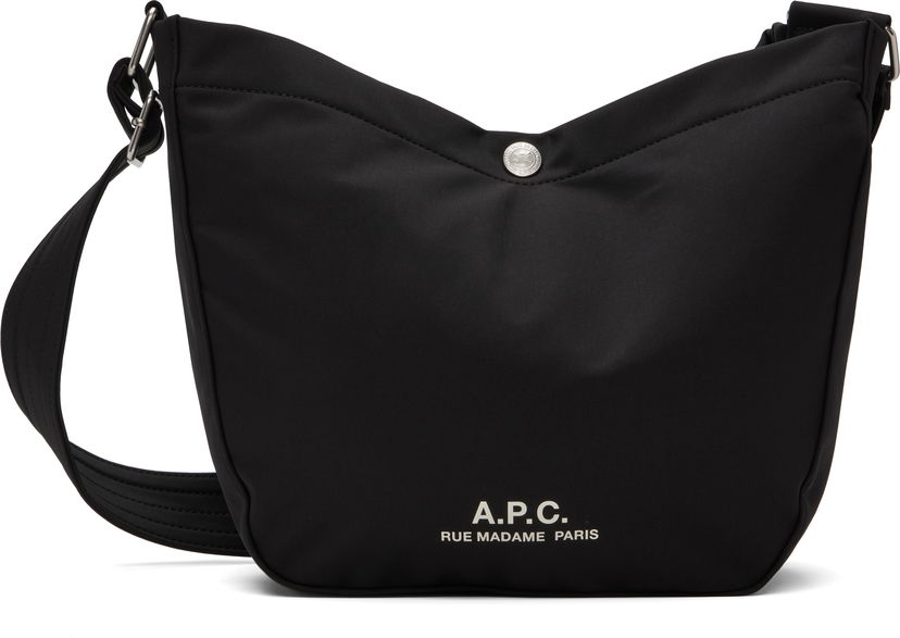 Skuldertaske A.P.C. A.P.C. Journal Small Satchel Sort | PSAKR-M67010