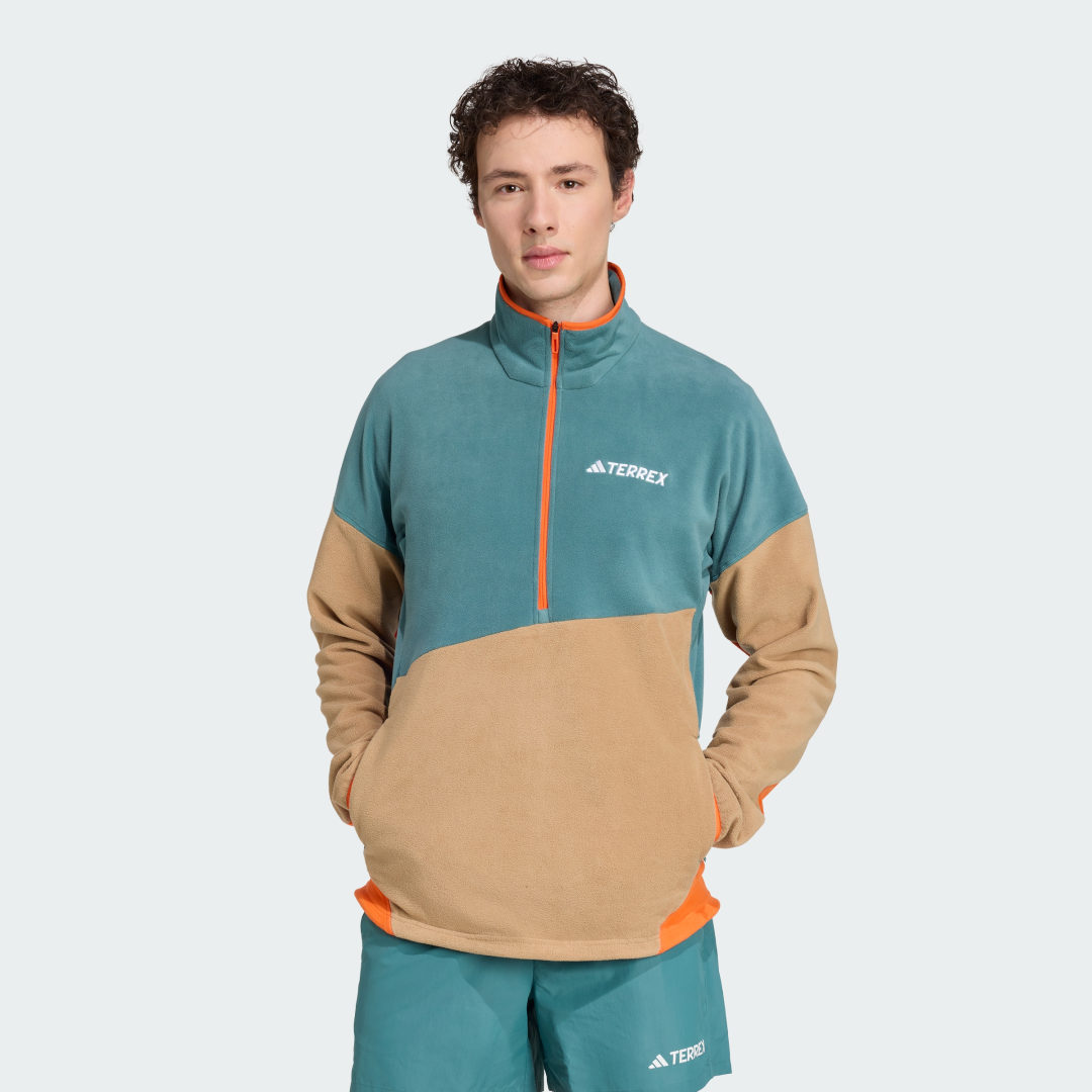 Vindjakke adidas Performance Terrex Multi Climawarm Fleece Jacket Beige | JM0132, 0