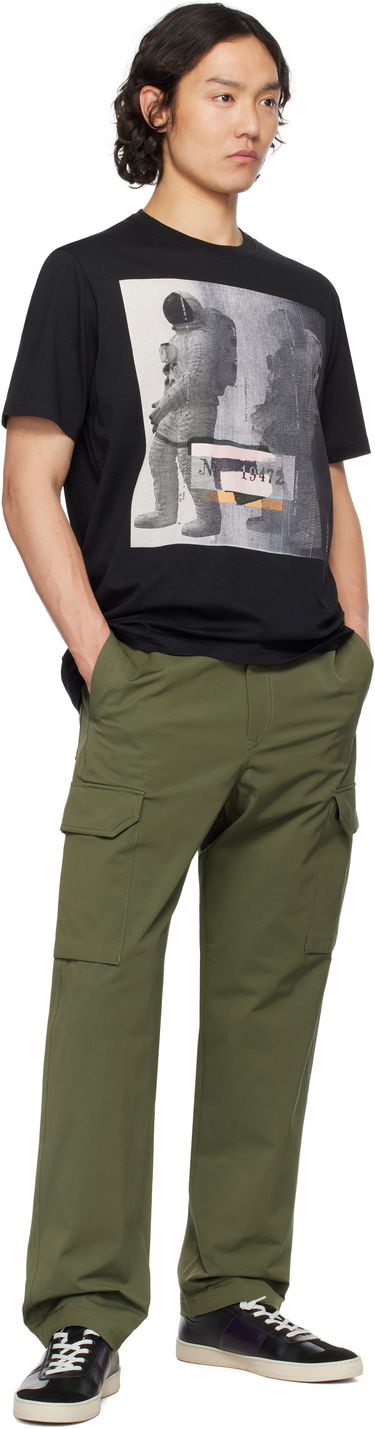 T-shirt Paul Smith PS Paul Smith Astronaut Print T-Shirt Sort | M2R-011R-PP5086-79, 3