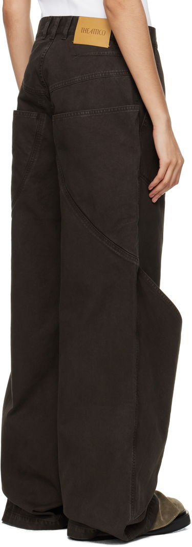 Cargo bukser The Attico The Attico Long Cargo Pants Brun | 250WCP00198 DDC093AA, 2