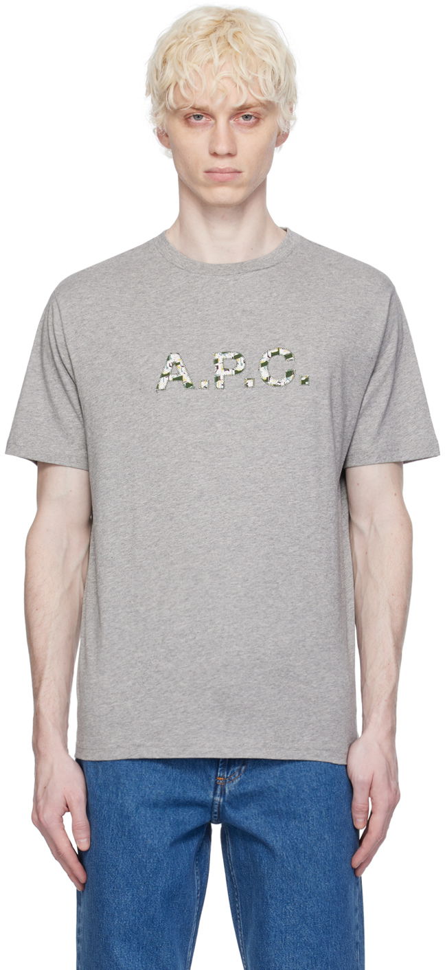T-shirt A.P.C. Willow T-Shirt Grå | COFDW-H26345
