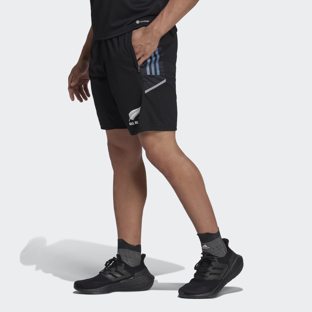 Shorts adidas Originals All Blacks Primeblue Rugby Shorts Gym Sort | HM2617, 0