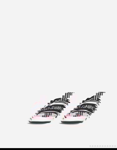 Sneakers og sko Dolce & Gabbana Sorrento Slip-on With Logo Tape Lyserød | DN0105AH6778B405, 2