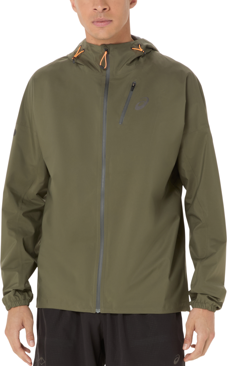 Jakke Asics Asics FujiTrail Elite Waterproof Jacket Grøn | 2011d265-301, 0