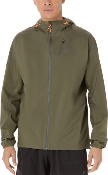 Jakke Asics Asics FujiTrail Elite Waterproof Jacket Grøn | 2011d265-301, 0