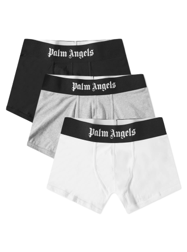 Boksere Palm Angels Logo Boxer - 3 Pack Flerfarvet | PMUH001C99FAB0048484