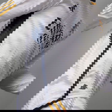 Jersey adidas Originals Real Madrid 23/24 Long Sleeve Authentic Hvid | IA9978, 5