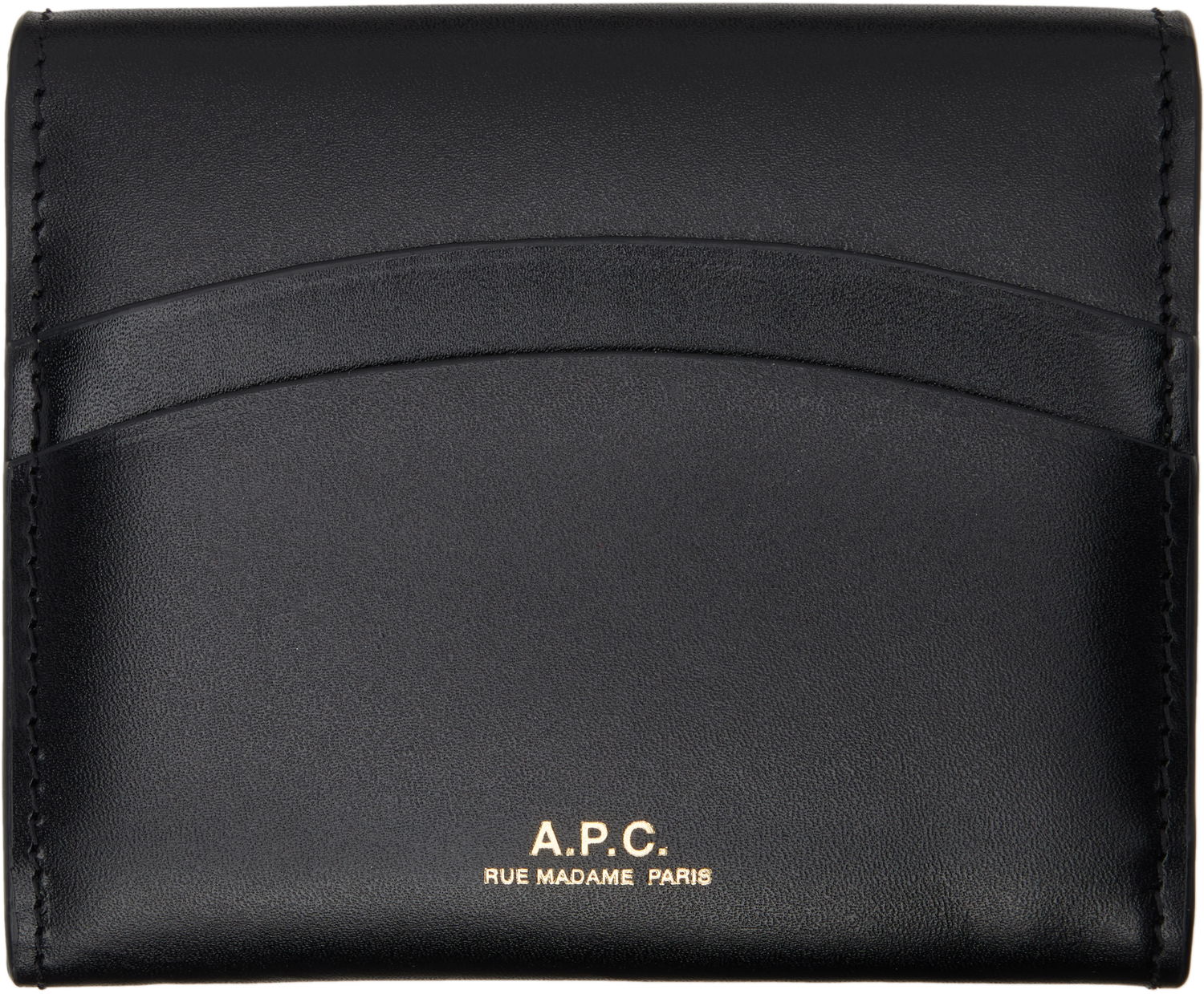 Tegnebog A.P.C. A.P.C. Grace Compact Wallet Sort | PXBMW-F63603, 1