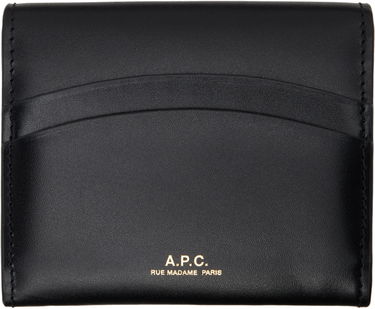 Tegnebog A.P.C. A.P.C. Grace Compact Wallet Sort | PXBMW-F63603, 1