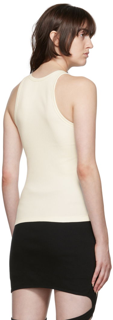 Tanktop Dion Lee Fitted Tank Top Beige | C3069P22, 2
