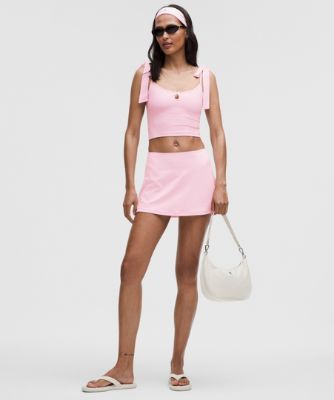Nederdel lululemon Balletcore Nulu Bow Mini Skirt Lyserød | prod20002339, 8