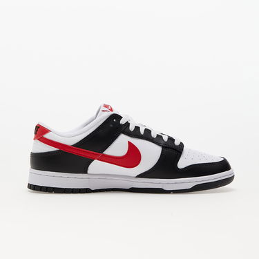 Sneakers og sko Nike Dunk Low Retro Red Swoosh Panda Sort | FB3354-001, 4