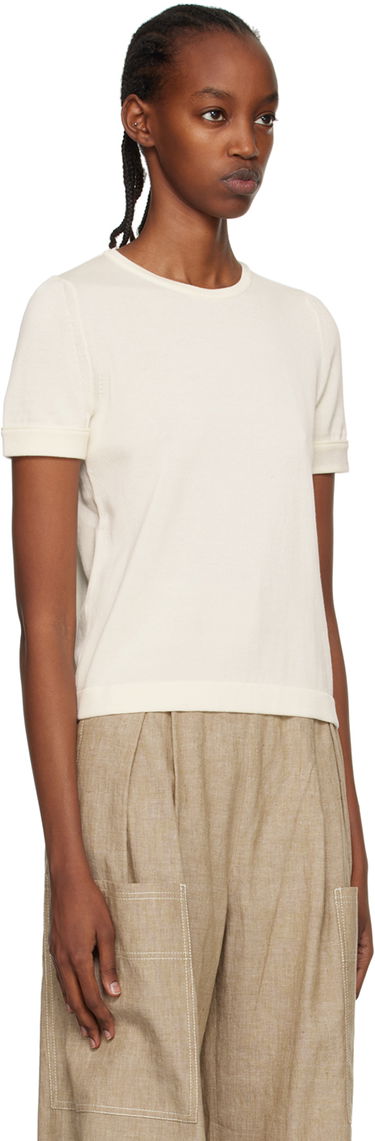 T-shirt Max Mara Max Mara Limone T-Shirt Hvid | 2313611132600 MM12117, 3
