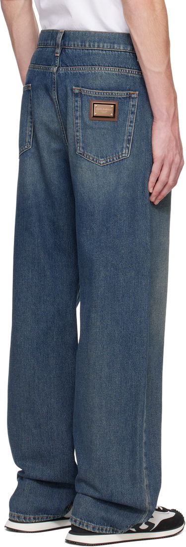 Jeans Dolce & Gabbana Dolce&Gabbana Over Jeans Blå | GWVNXDG8KY5, 2