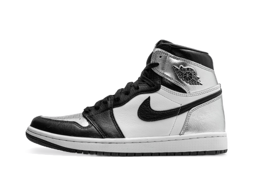 Limited Edition Jordan Air Jordan 1 Retro High OG "Silver Toe" W Sort | CD0461-001