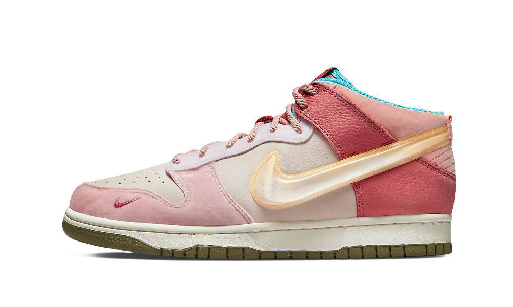 Sneakers og sko Nike Social Status x Dunk Mid "Strawberry Milk" Lyserød | DJ1173-600, 0