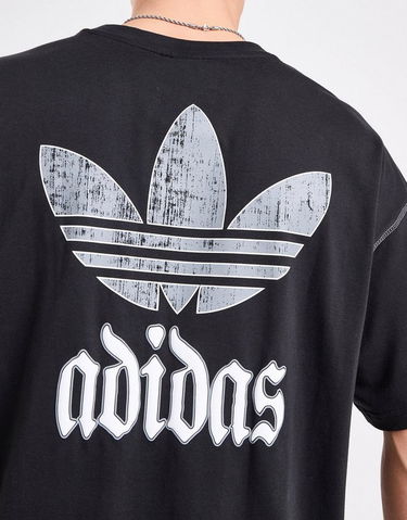 T-shirt adidas Originals T-Shirt Gfx Tee Lo Oversized Distressed Graphic Exposed Seams Sort | KC6725, 3