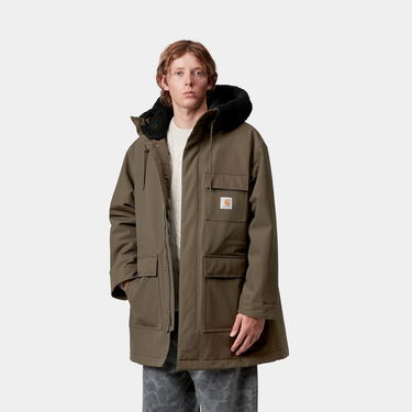 Parka Carhartt WIP Siberia Hooded Parka with Faux Fur Lining Vitola Grøn | I035365_5, 0