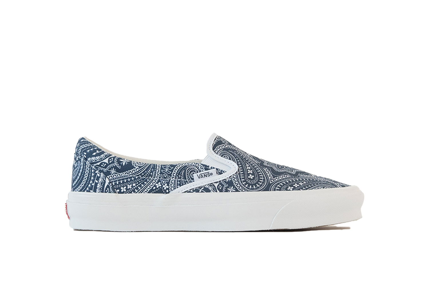 Sneakers og sko Vans Slip-On Kith 10th Anniversary Paisley Gibralter Sea Blå | VN0A45JK6CC, 0