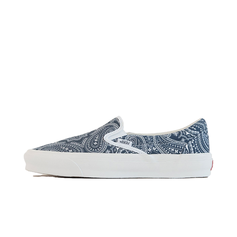 Sneakers og sko Vans Slip-On Kith 10th Anniversary Paisley Gibralter Sea Blå | VN0A45JK6CC
