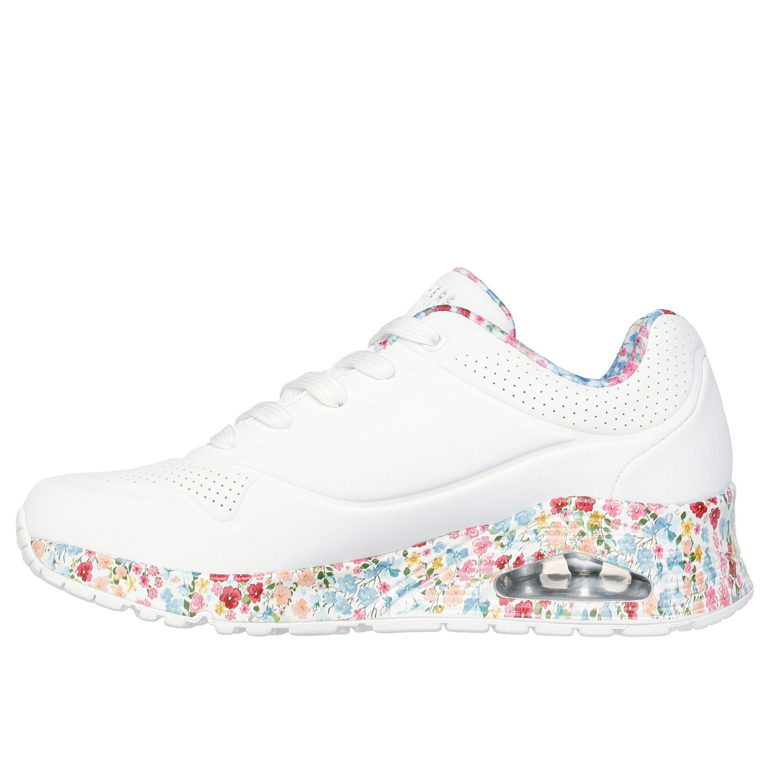 Sneakers og sko Skechers Uno - Majestic Garden Hvid | 155583-WMLT, 1