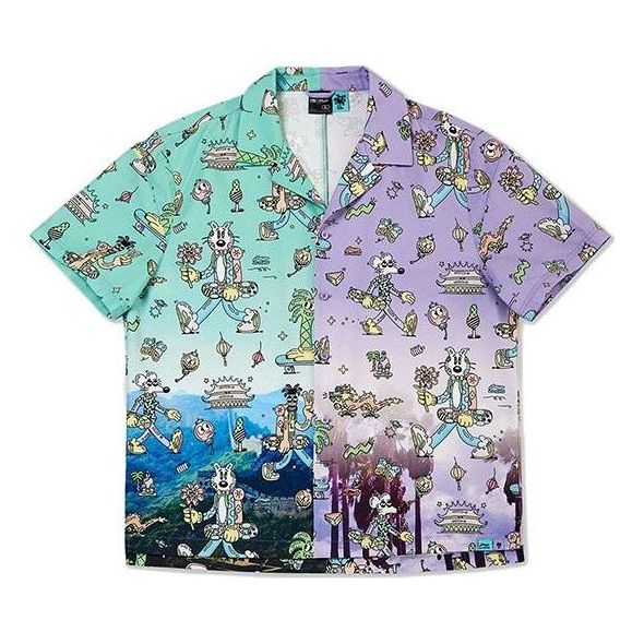 Skjorte Li-Ning Steven Harrington Graphic Leisure Shirt Flerfarvet | ASHR139-1