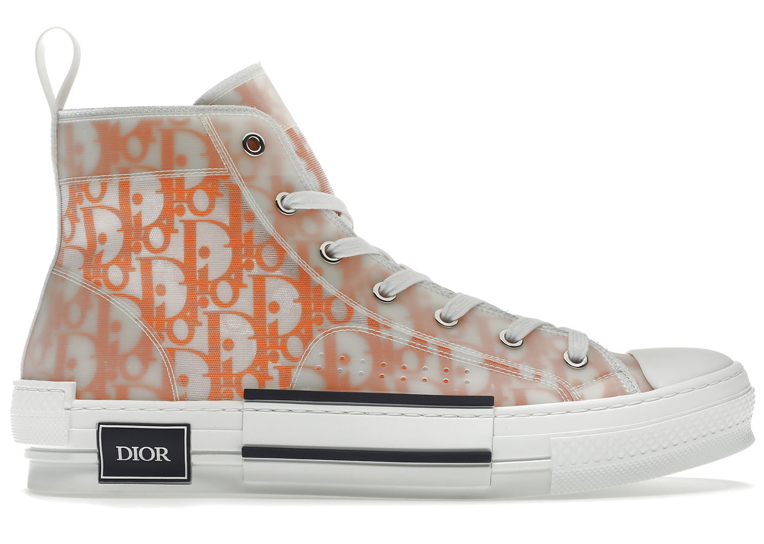 Sneakers og sko Dior High Oblique Canvas Hvid | 3SH118YNT_H261, 0