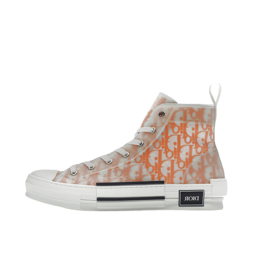 Sneakers og sko Dior High Oblique Canvas Hvid | 3SH118YNT_H261