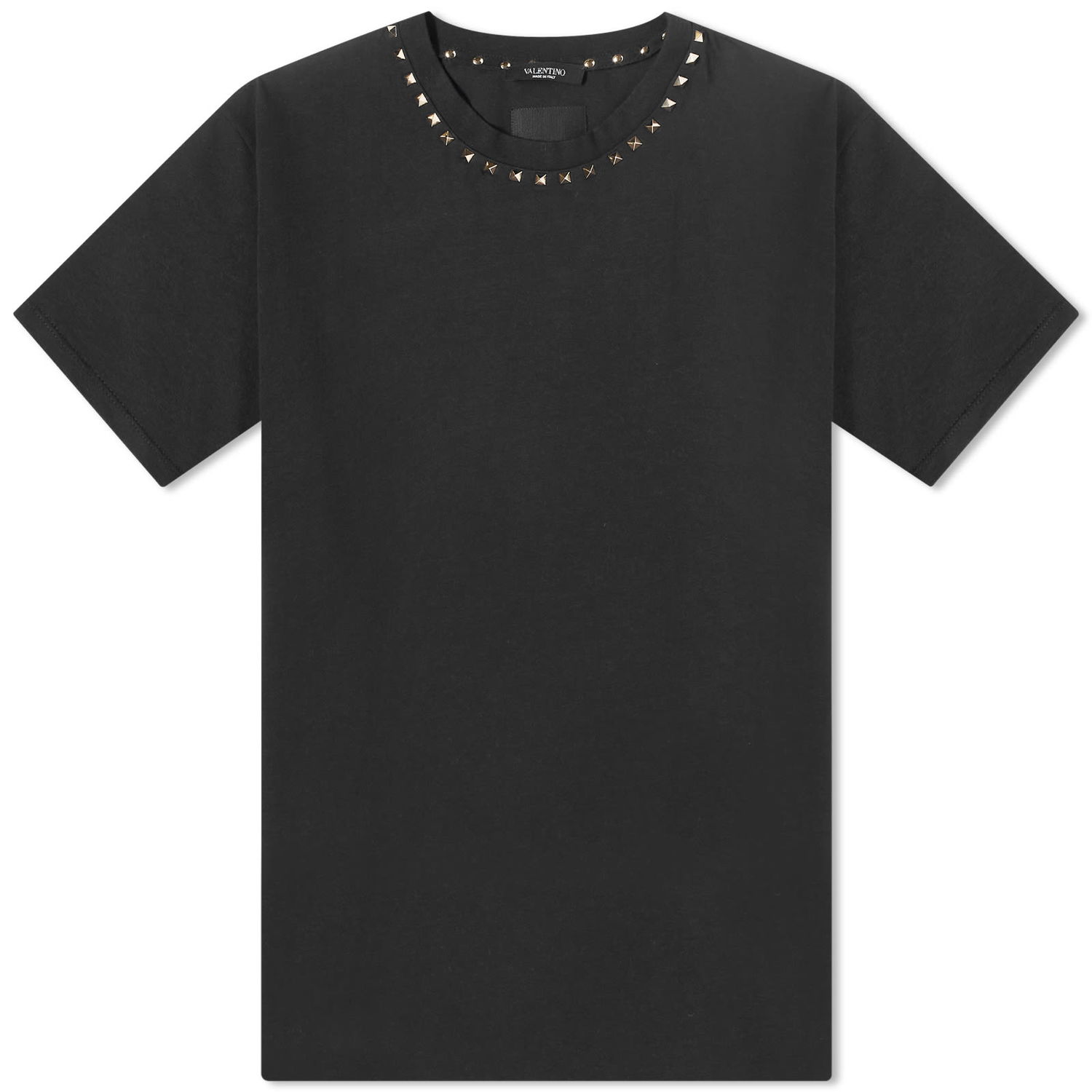 T-shirt Valentino Rockstud T-Shirt Black Sort | 3V3MG08X959-0NO, 0
