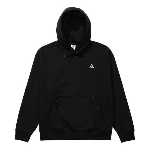 Sweatshirt Nike ACG ACG Embroidered Logo Pullover Hoodie Sort | CW4490-013