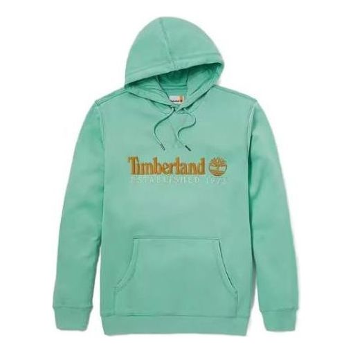 Sweatshirt Timberland Anniversary Drawstring Hoodie Grøn | A2E2C-ED4