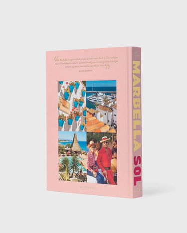 Bog og blad ASSOULINE Marbella Sol Art & Design Book Lyserød | 9781649803474, 1